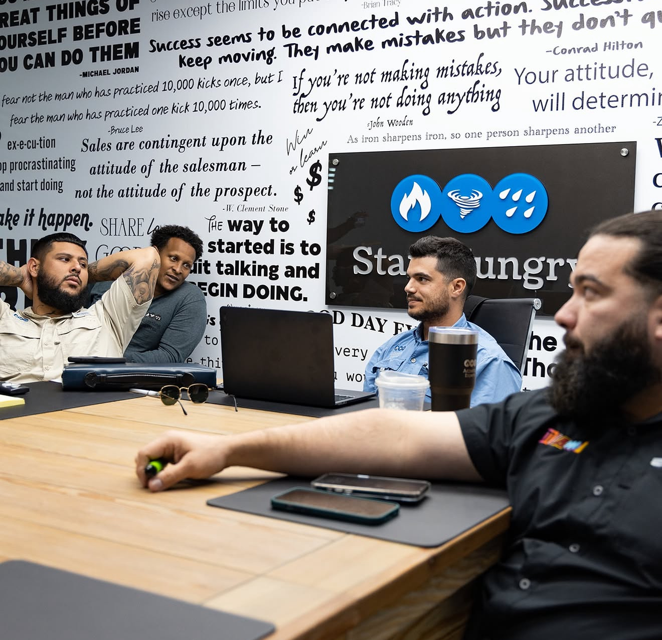 Strategy & training room
